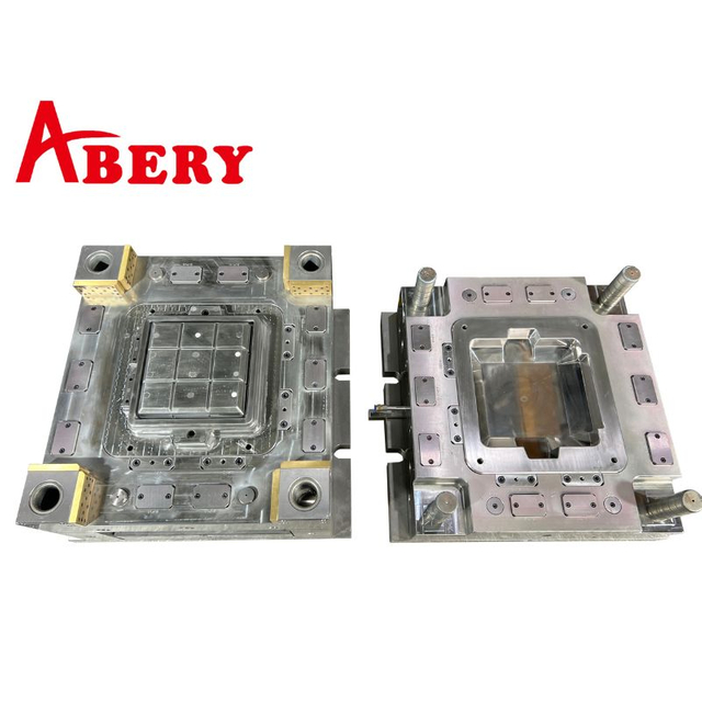 Single-Cavity SMC Compression Mold for Rail Transit Electronic Housings
