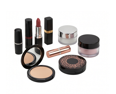 Cosmetics and beauty packaging (lipstick tubes, powder compacts)